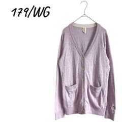 179/WG 【F】 Knit Cardigan, Lightweight, Spring Knit, Office Casual