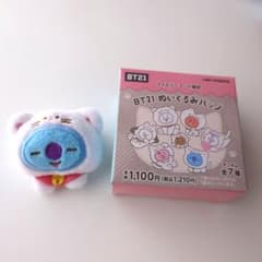 BT21 봉제인형 배지 KOYA