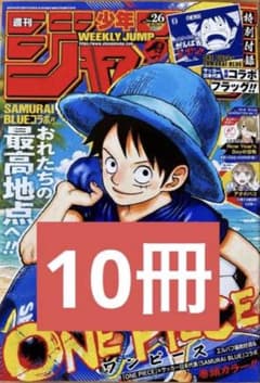 （値下げ交渉受付中）少年ジャンプ 2026 26号 10冊　美品のみ　ハガキ有り 新品美品付録完備】 週刊少年ジャンプ 2026年6月8日号 日本代表 10冊