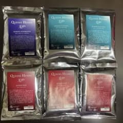 Queens Henna 6袋セット ニューブラウン ナチュラル レッドのサムネイル