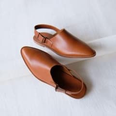 T*5様 Cristaseya Leather slipper - メルカリ