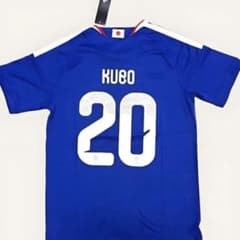  日本代表 サッカー　ユニフォーム KUBO 久保建英20 Lサイズ adidas サッカー日本代表 久保建英 20番 ユニフォーム - メルカリ
