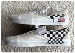 Vans SlipOn CAP WhiteBlack Checkerboard