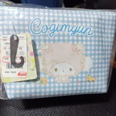 サンリオ　こぎみゅん　ポーチ青