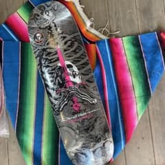 Powell レイ・ロドリゲス スカル＆ソード スケボーデッキ　9.265㌅ Powell レイ・ロドリゲス スカル＆ソード スケボーデッキ 9.265