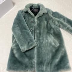 SUPREME HYSTERIC GLAMOUR ファーコート Mグリーンのサムネイル