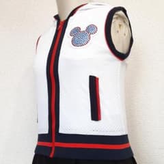 Brand new with tags attached △ Disney Jambore Mickey vest, white, 110cm, kids' size