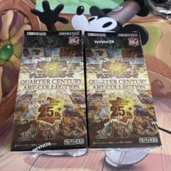 遊戯王 QUARTER CENTURY ART COLLECTION 2BOX - メルカリ