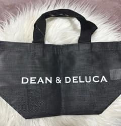 DEAN&DELUCA　メッシュ　トートバッグ ブラック