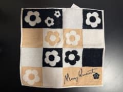 Mary Quant 花柄タオルハンカチのサムネイル