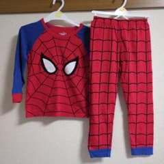 スパイダーマン 長袖パジャマ 120cmのサムネイル