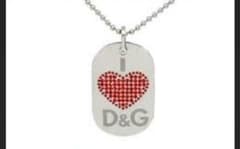紅桜さま専用☆D&G　ハート　ネックレスのサムネイル
