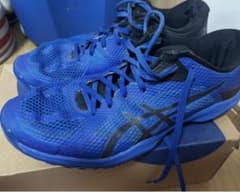 ASICS バレーボールシューズ 青のサムネイル
