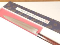 中屋　平治　セミステンレス　漆柄　牛刀　包丁　約1尺１寸　中古品 中屋 平治 セミステンレス 漆柄 牛刀 包丁 約1尺1寸 中古品 - メルカリ