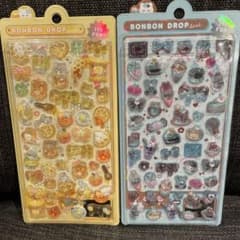 正規品　ボンボンドロップシール　オリジナル　はちみつ　ちょこみん　2種セットのサムネイル