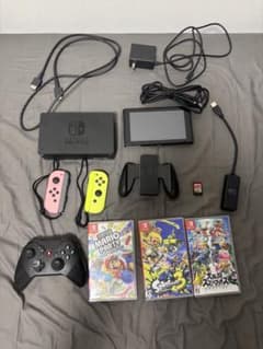 Nintendo Switch 本体 + ゲームソフトセットのサムネイル