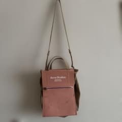 Acne Studios ショルダーバッグ ピンク Sサイズ - メルカリ
