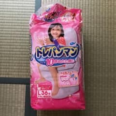 最終値下げ　新品未開封　トレパンマン 女の子Ｌサイズのサムネイル