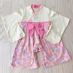袴ロンパース 美品 女の子 70のサムネイル