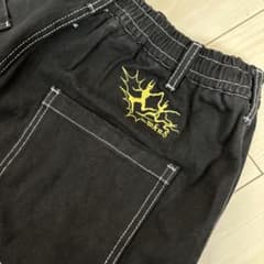 【新品】WKND Skateboards loosies denim pantsのサムネイル