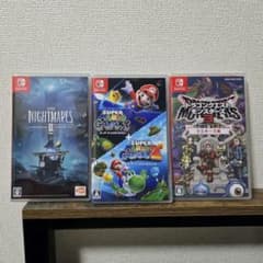 【まとめ売り】 マリオギャラクシー2 リトルナイトメア2 ドラクエモンスターズ3 まとめ売り】 マリオギャラクシー2 リトルナイトメア2 ドラクエ