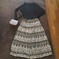 売り切り！新品未使用☆AZUL by moussy マキシ スカート ロングのサムネイル