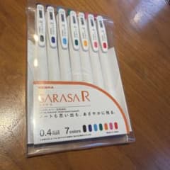 ZEBRA SARASA R 0.4mm 7色セットのサムネイル