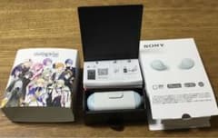 プロジェクトセカイ　ワイヤレスイヤホン　宵崎奏　ブルー プロジェクトセカイ ワイヤレスイヤホン 宵崎奏 ブルー - メルカリ
