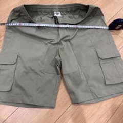 メンズ カーゴショートパンツ カーキ 2Lのサムネイル