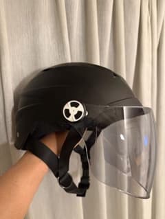 【値下げ】LEAD SERIO RE-40 ジェットヘルメット マットブラックのサムネイル