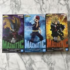 僕のヒーローアカデミア MAXIMATIC フィギュア 3体セット【未開封