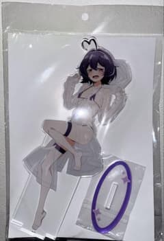 C107 まほあこ うてな BIGアクリルキャラスタンド レインコート水着 魔法少女にあこがれて BIGアクリルスタンド レインコート水着 柊うてな