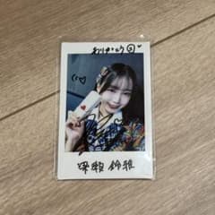 HKT48 梁瀬鈴雅 直筆サイン入りチェキ - メルカリ
