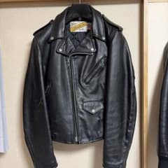 Schott NYC Perfecto ダブルライダース（改造品ベルト撤去） Schott NYC Perfecto ダブルライダース（改造品ベルト撤去） - メルカリ