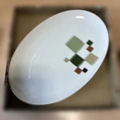 ノリタケ　楕円形の絵皿 Noritake ノリタケ 楕円皿 プレート - メルカリ