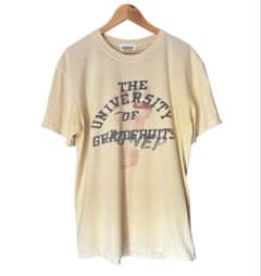 BOW WOWバウワウ　カレッジTシャツ フェード加工　日焼け染み込みステンシルのサムネイル