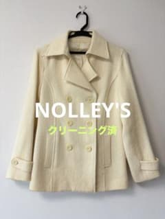 【美品！】 ピーコート レディース M HOLLEY'S Light アイボリーのサムネイル