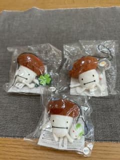 ドコモダケ　ストラップ マスコット 3種セットのサムネイル