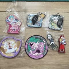ワンピース 一番くじ ラバーマスコット ラバースタンド セット まとめ売りのサムネイル