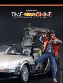 1/6 デロリアン&マーティー ホットトイズ バックトゥーザ・フューチャーのサムネイル