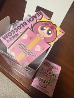 POP MART 파워 퍼프 걸스 파티 서프라이즈 시리즈 블로섬
