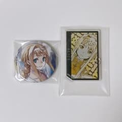 SAO ソードアート・オンライン アリス 缶バッジ アクスタ セット