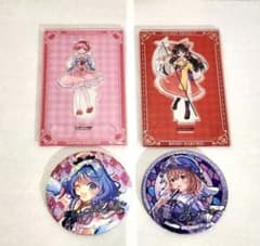 東方Project アクリルスタンド 缶バッジ 4点セットのサムネイル