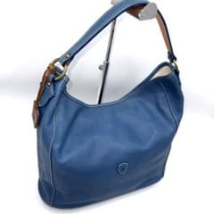 ✨美品✨フェリージ 16/20 レザーワンショルダーバッグ コバルトブルー A4 ✨美品✨フェリージ 16/20 レザーワンショルダーバッグ コバルトブルー