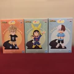 僕のヒーローアカデミア ちあぴこ フィギュア 3体セット - メルカリ