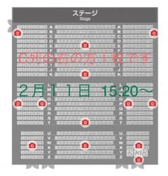 素顔戦士チケット２月11日 大人1枚のサムネイル
