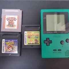 ゲームボーイポケット　ソフト付きのサムネイル