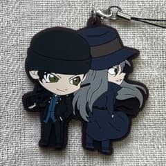 名探偵コナン ジン、赤井秀一(ライ) ラバーストラップのサムネイル