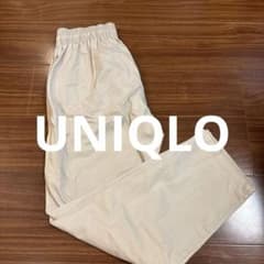 【UNIQLO】のメンズ チノパン ベージュ イージーパンツ