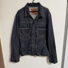 【希少】EDWIN デニムセットアップ 上下とも 赤耳 セルビッチ 激レア】美品XL 赤耳！ EDWIN セルビッチデニムジャケット ダーク